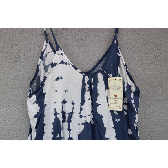 Buenos Ninos Strappy Tie Dye Dress-Size Large-New with Tags-Pockets - Picture 3 of 11